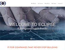 Tablet Screenshot of eclipseinternet.com
